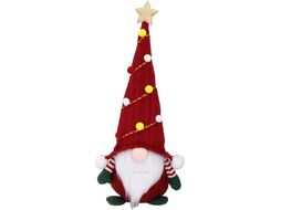 Фигура новогодняя Merry Gnome (red) 50см Калядны час YJ20234231