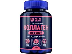 Пищевая добавка GLS Pharmaceuticals Коллаген 1000 №180 (в капсулах по 430мг)