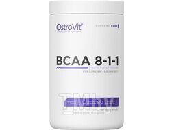 Аминокислоты BCAA OstroVit 8-1-1 (400гр, без вкуса)