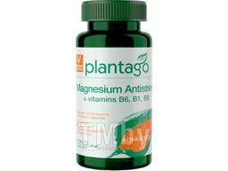 Витаминно-минеральный комплекс Plantago Magnesium Antistress & vitamins B6, B1, B9 (90шт)