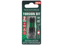 Биты торсионные, набор 2пр. RockFORCE RF-38676