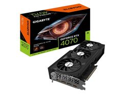 Видеокарта GeForce RTX 4070, 12Gb GDDR6 192bit, Gigabyte GV-N4070WF3OCV2-12GD, RTL