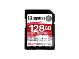 Флеш карта SDXC 128GB Canvas React Plus w/o adapter Kingston SDR2V6/128GB