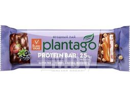 Протеиновый батончик Plantago Crunch 25% (ягодный пай)