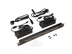 Патч-панель POE 19" 1U 16xRJ45 кат.5e Lanmaster LAN-PP16-POE/A2