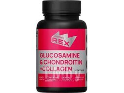 Комплекс для суставов и связок Rexy Glucosamine & Chondroitin + Collagen (74г)