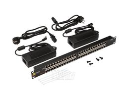 Патч-панель 19" 1U 24xRJ45 кат.5e Lanmaster LAN-PP24-POE/A2