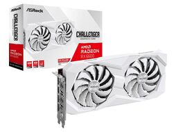 Видеокарта Radeon RX 6600, 8Gb GDDR6 128bit, ASRock Challenger White 8GB (RX6600 CLW 8G), RTL