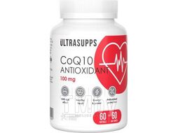 Коэнзим Ultrasupps Q10 Антиоксидант 100мг (60 капсул)