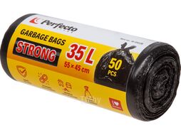 Пакеты для мусора, Strong, 35 л, 50 шт., PERFECTO LINEA