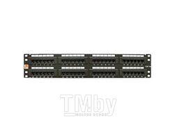 Патч-панель 48 портов, UTP, кат.5E, 2U Lanmaster LAN-PP48UTP5E