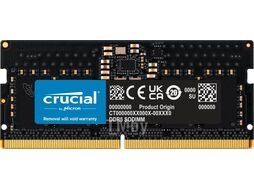 Оперативная память для ноутбука 8Gb Crucial CT8G48C40S5, SODIMM DDR V, PC-38400, 4800MHz