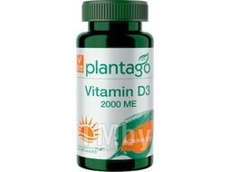 Витаминно-минеральный комплекс Plantago Vitamin D3 2000 me (120шт)