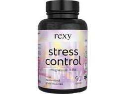 Витаминно-минеральный комплекс Rexy Stress control магний+витамин В6 (90 капсул)