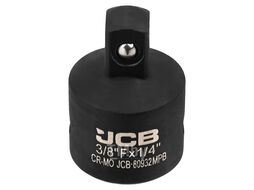 Адаптер-переходник ударный 3/8"(F) х 1/4"(M) JCB JCB-80932MPB