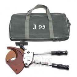 Кабелерез ручной с телескопическими ручками (медь / алюминий / армированный кабель3х95мм2) в сумке Forsage F-D95J