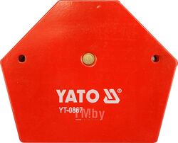Струбцина магнитная для сварки 111х136х24мм (34.0кг) Yato YT-0867