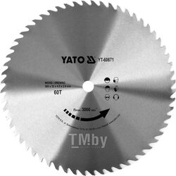 Диск пильный по дереву 500/32 60T Yato YT-60871