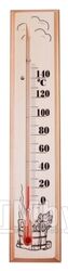Термометр для сауны REXANT основание — дерево 60х300 мм 70-0506