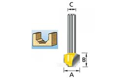 Фреза пазовая. 19,05х11,11х8х32х2Т MAKITA D-11112