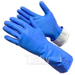 Перчатки из латекса и нитрила, синего цвета (размер 7 (S)) GWARD SL1 SL1-S