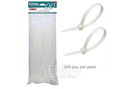 Хомут-стяжка кабельный 1020 мм TOTAL THTCT10201 (100 шт)