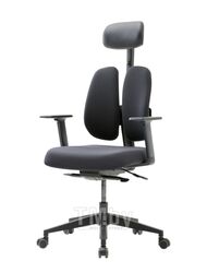 Кресло ортопедическое Duorest D2500G-DAS 2SEK1 экокожа черный