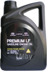 Масло моторное синтетическое 4л - 5W20 Premium LF Gasoline SM/CF-4, GF-4 HYUNDAI-KIA 0510000451