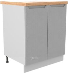Шкаф-стол кухонный ДСВ Тренто С 700 (серый/серый)