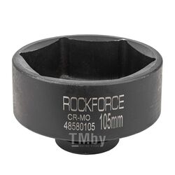 Головка ударная глубокая, 1", 105мм (6гр.) RockFORCE RF-48580105