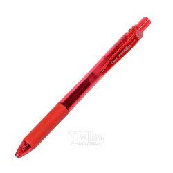 Ручка роллер "EnerGel-X" 0,5 мм, пласт., прозр., красный, стерж. красный Pentel BLN105-BX