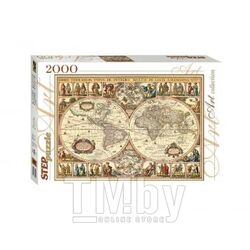 Пазл 2000 эл. Art collection "Историческая карта мира", 680х960, 8+ Степ Пазл 84003