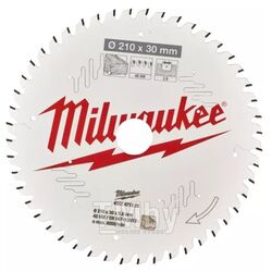 Пильный диск для циркулярной пилы по дереву MILWAUKEE 210x30x2.8x48 4932471325