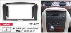 Переходная рамка CARAV Rover (75) 1999-2005 / MG (7) 2007-2013 - (9") 22-767