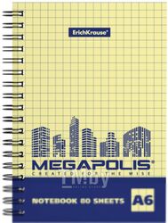 Тетрадь Erich Krause Megapolis Yellow Concept / 49802 (80л, клетка)