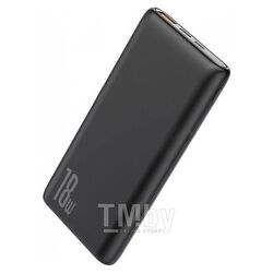 Портативный аккумулятор Baseus Bipow Quick Charge пауэрбанк PD+QC 10000мАч 18W черный PPDML-01