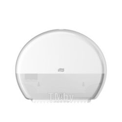 Диспенсер д/туалетной бумаги в мини рулонах пластиковый, белый, T2 Tork 555000-38