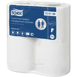 Бумага туалетная Advanced T2 в мини-рулонах 170м, 2-сл. Tork 120231-03