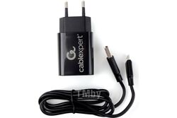 Зарядное устройство 2xUSB 2.4A, черный + кабель 1м micro Cablexpert MP3A-PC-35