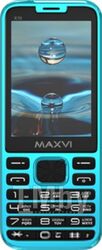 Мобильный телефон Maxvi X10 (голубой)