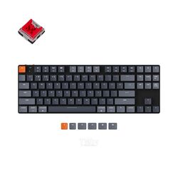 Клавиатура игровая Keychron K1SE K1SE-E1-RU механическая ультратонкая, TKL, RGB подсветка, Red Switch / wireless