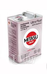 Трансмиссионное масло MITASU 4L CVT ULTRA FLUID 100% Synthetic SUBARU CVT C-30 и LINEARTRONIC ЗЕЛЁНАЯ MJ329G4