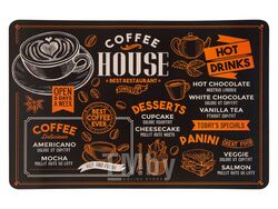 Салфетка сервировочная "Coffee House", 43.5х28.2 см, PERFECTO LINEA