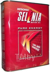 Моторное масло SELENIA K PURE ENERGY 5W40 2L ACEA C3 API SM CF FIAT 9.55535-S2 C.T.R. NF603.C07 70026GC5EU