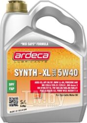 Моторное масло Ardeca Synth-XL 5W40 / P01031-ARD005 (5л)