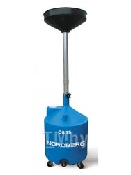 Оборудование для работы с маслом NORDBERG установка для сбора масла через воронку пластик OIL75