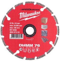 Алмазный диск MILWAUKEE DHMM 76мм для M12 FCOT 4932471333