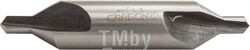 Сверло по металлу центровочное CARBON 2,0х5,0х40,0мм HSS M2, DIN333A (упак/2шт) CA-100307