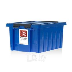 Контейнер Rox Box 36 л. универсальный с крышкой, синий