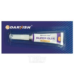 Клей-супер 3гр в металлическом тюбике Darvish DV-107